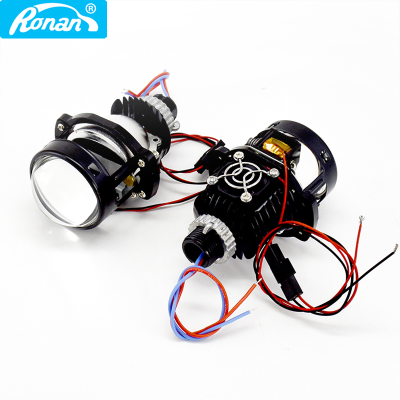 Projector Lamp Replacement - Ronan 2.0Inch Mini Bi-Led Projector Retrofit