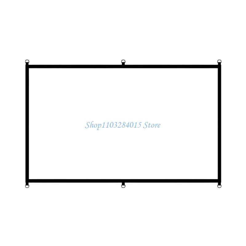 Home Cinema Releases - R6FF Quick Release D-ringen bioscoopscherm 16:9