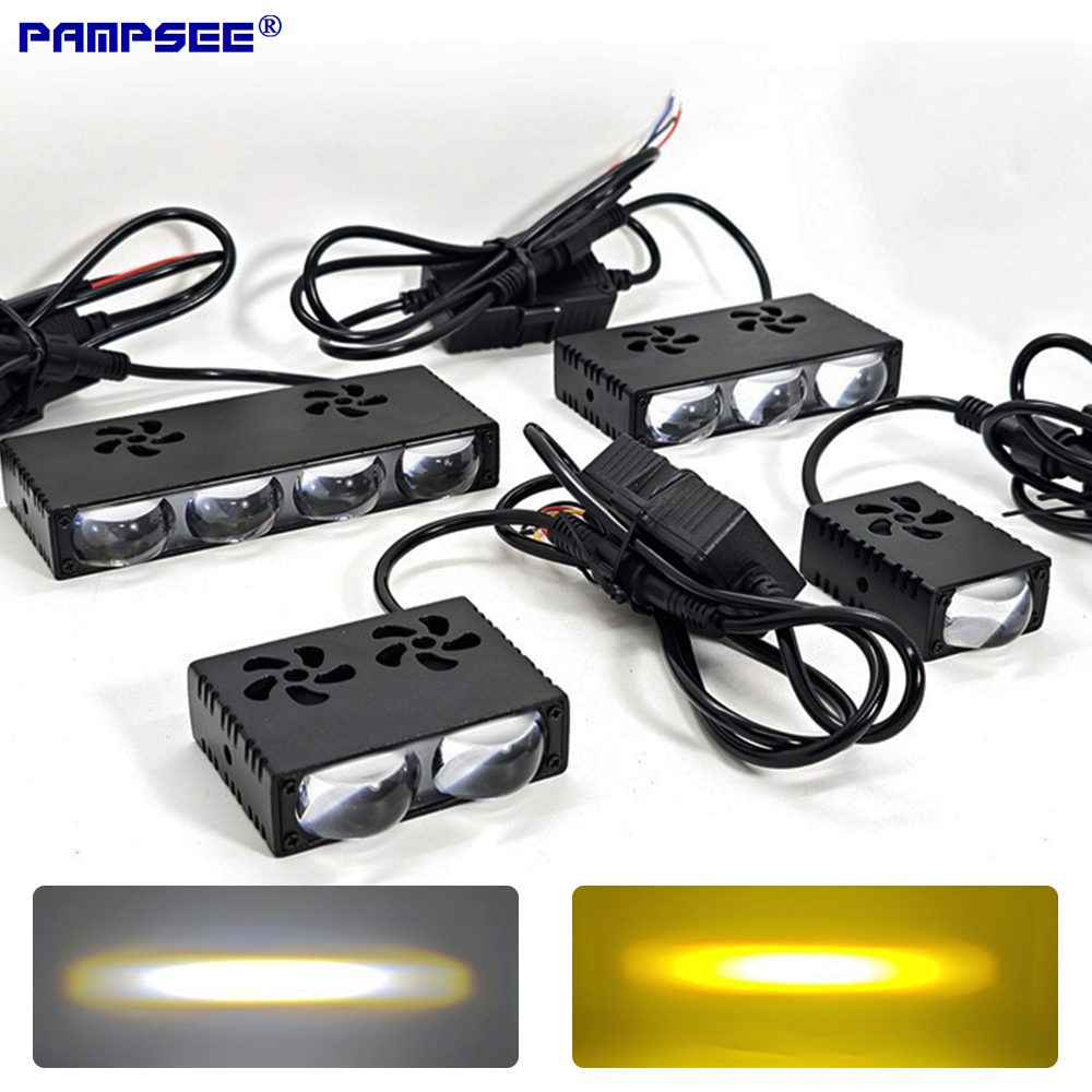 Projector Lamp Replacement - Auto Grille LED Koplamp Werklamp Bumper