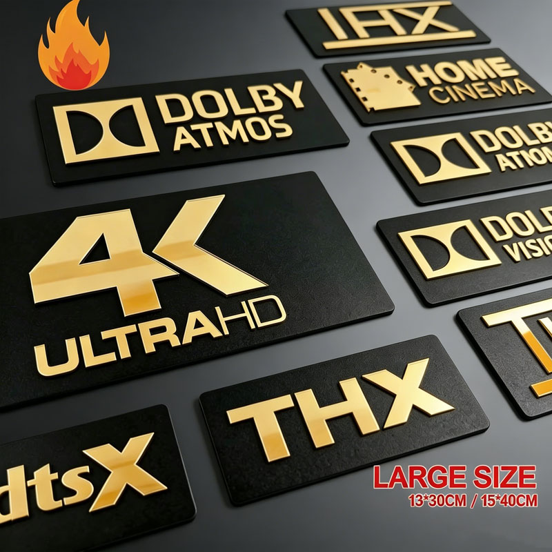 Home Cinema Dts X - Gouden spiegel 3D home cinema borden