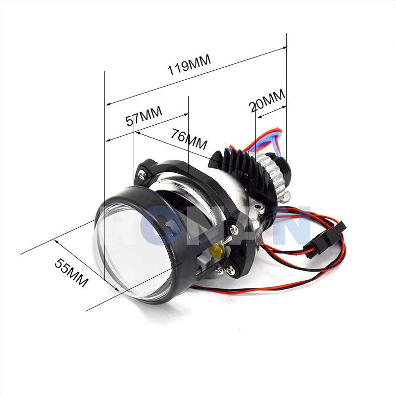 Ronan 2.0Inch Mini Bi-Led Proj - Projector Lamp Replacement recensie en prijs