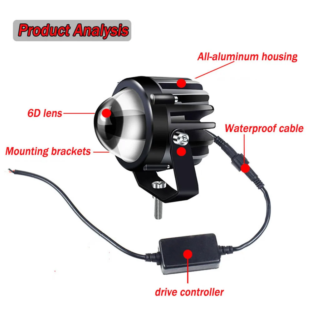 Motorfiets Projector Laserlich - Projector Lamp Replacement recensie en prijs