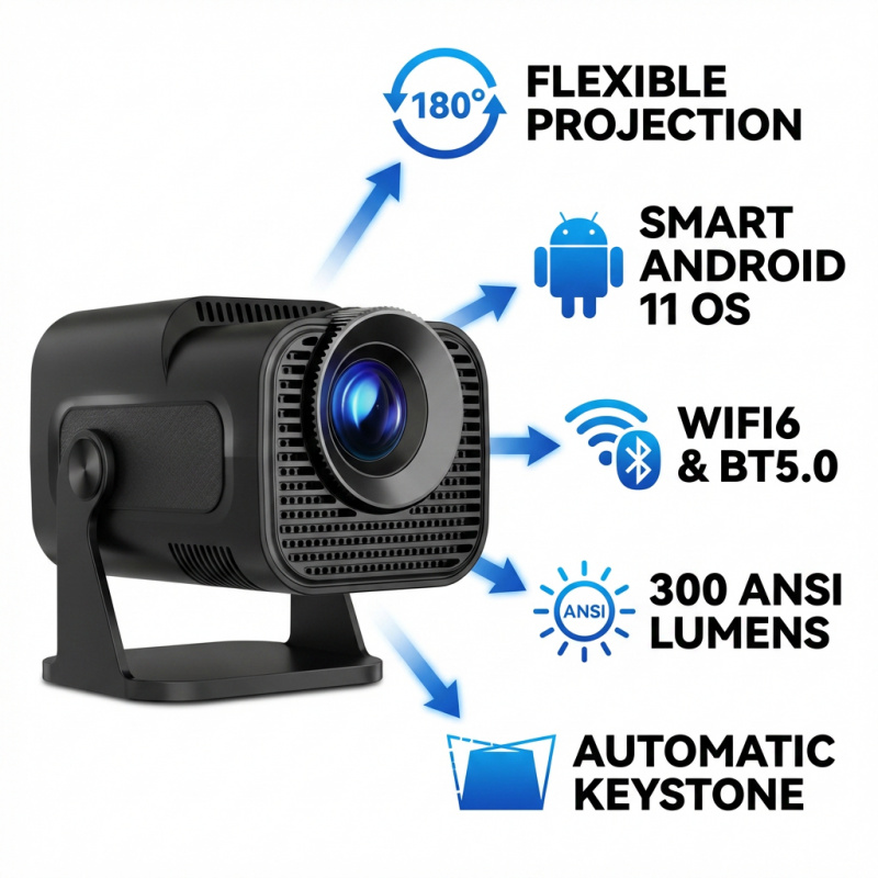 HY320 Mini Projector Android 1 - Home Cinema Entertainment recensie en prijs
