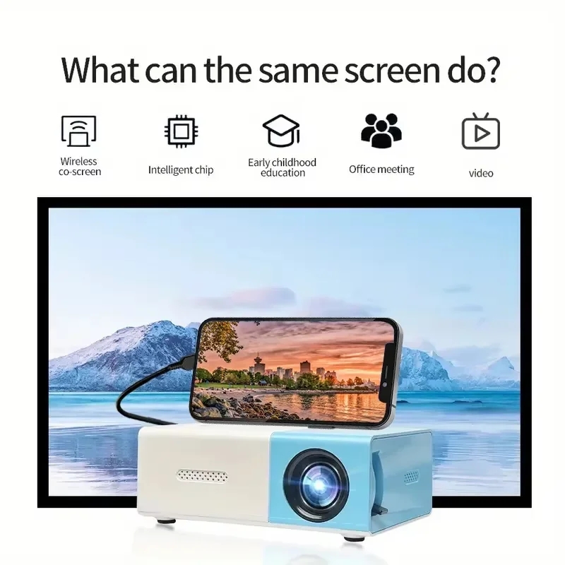 YG300 Home 4K HD Projector, ge - Home Cinema Entertainment recensie en prijs