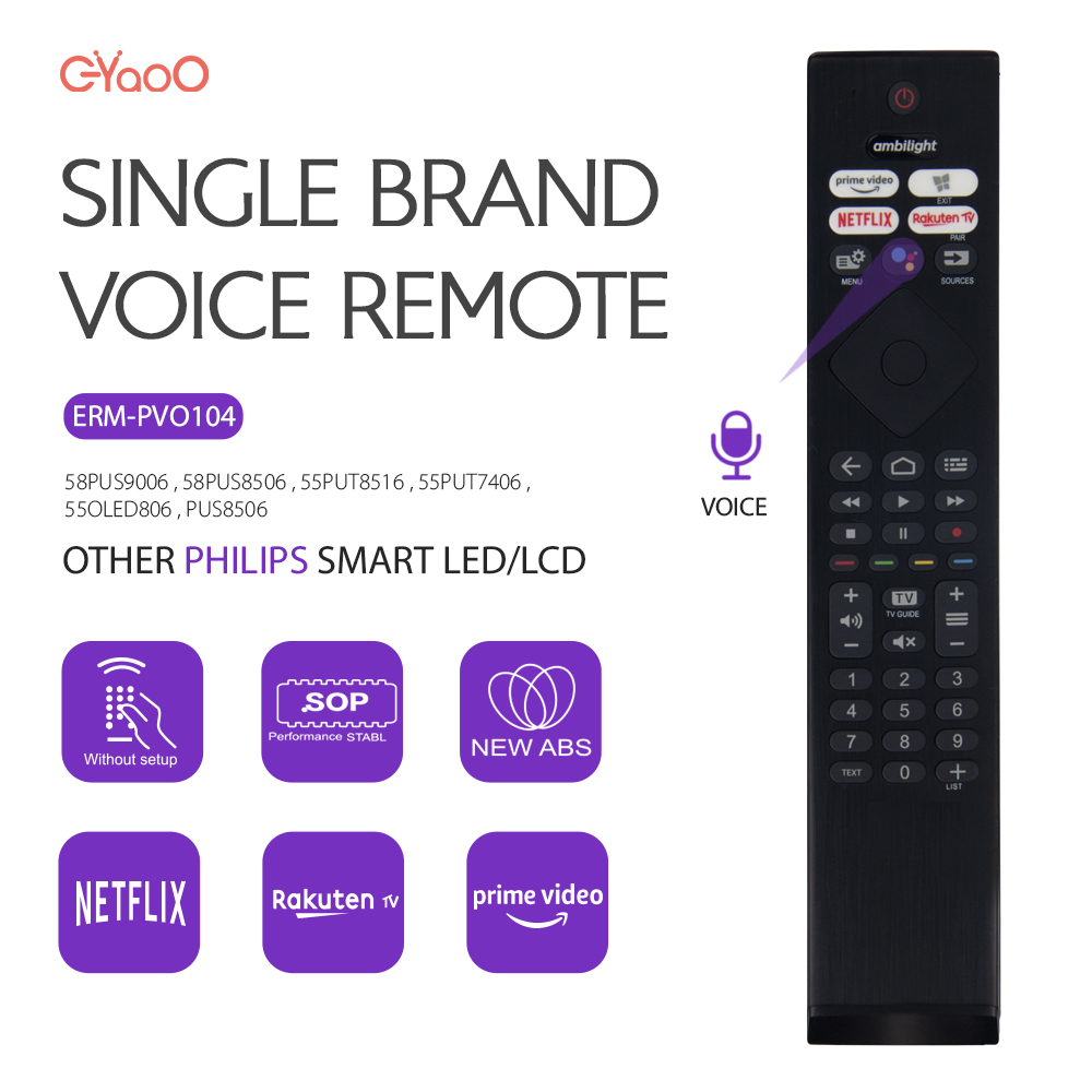 Voice TV Afstandsbediening 58P - Home Cinema Philips recensie en prijs
