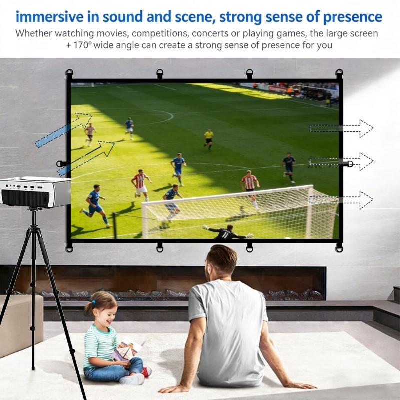 16:9 D-ringen projectorscherm  - Home Cinema Releases recensie en prijs