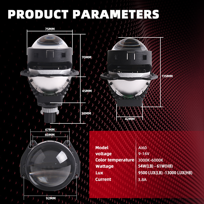 NIEUWE SANVI Ai60 Auto Bi LED  - Projector Lamp Replacement recensie en prijs