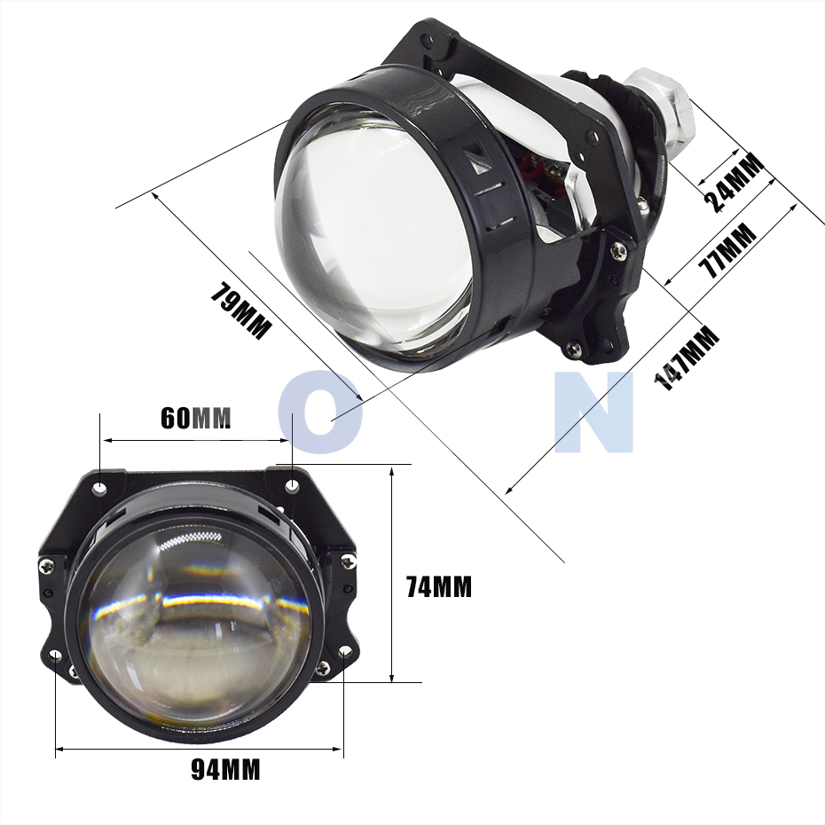 Ronan 40W 3Inch Bi-Led Project - Projector Lamp Replacement recensie en prijs