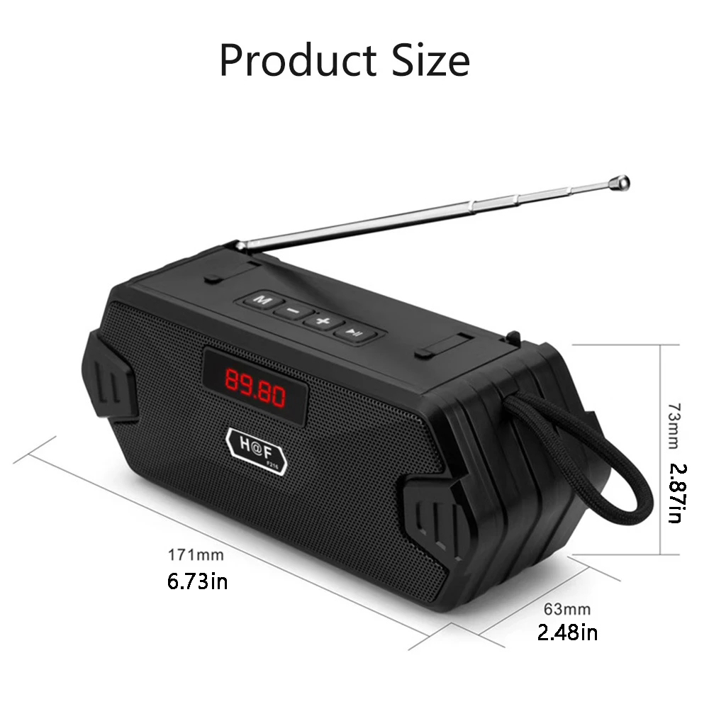 Bass Hifi Outdoor Draagbare Au - Home Cinema Receiver recensie en prijs